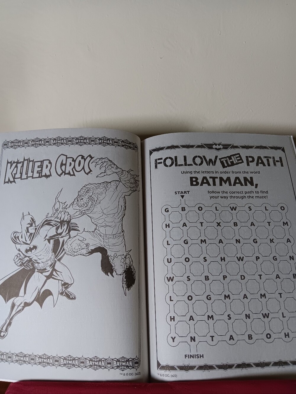 BAT-MAN Coloring Book Bundle - Picture 9 of 16
